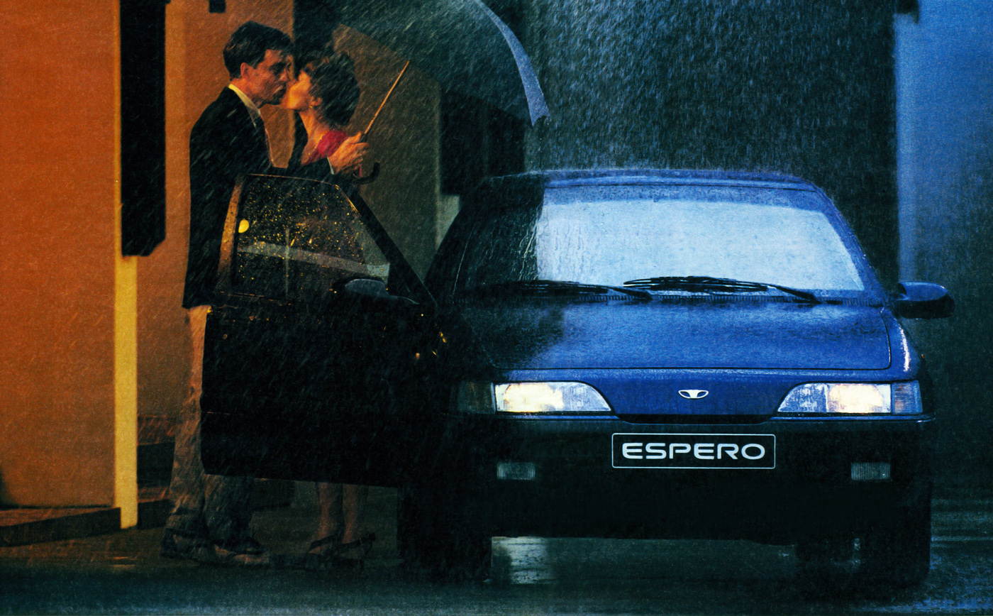Daewoo Espero -oplowskie podwozie, projekt od Bertone. Czy dzisiaj można jeszcze znaleźć zadbany egzemplarz?